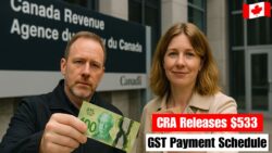 Canada GST/HST Credit Up to $533 Scheduled for Dec 04, 2025 — CRA Releases Full Payment Schedule and Eligibility