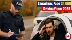 Major Driving Law Update Begins in 2025 — Canadians face up to $1,000 fines under new tech and compliance rules