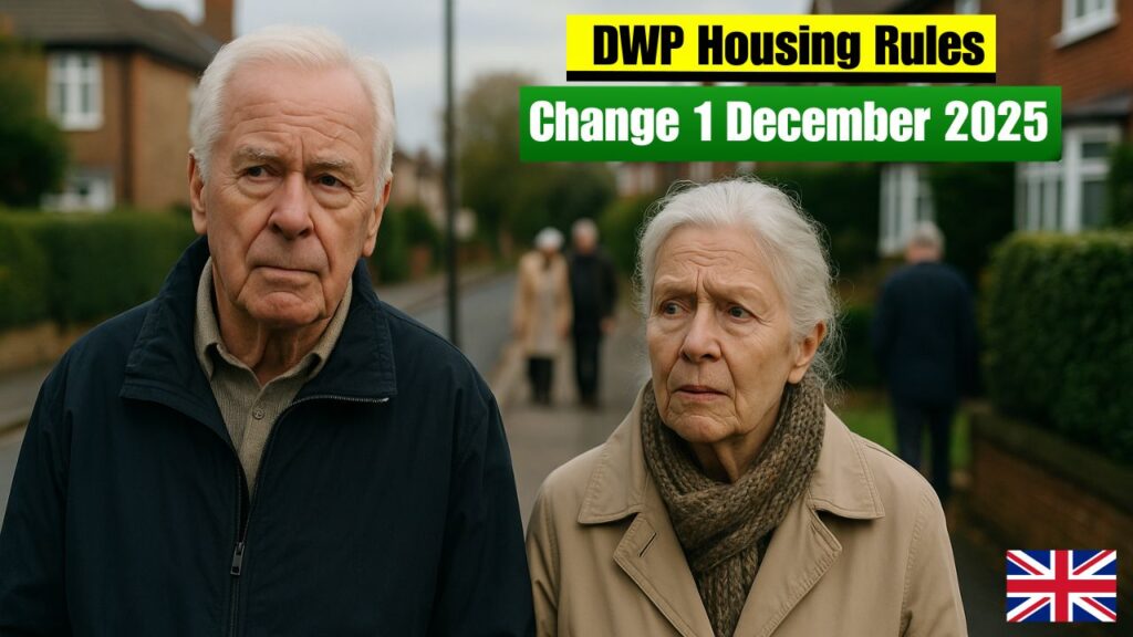 DWP Housing Rules Change 1 December 2025
