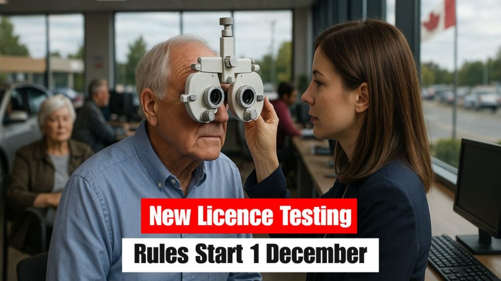 Licence rules for senior drivers change