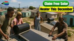 Revolutionary Free Solar Heater Initiative Launches in December Across 8 South African Townships!