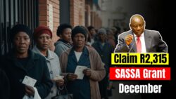 SASSA Announces R2,315 Grant for 5 Dec: Pensioners Urged to Withdraw on Day 2 to Beat the Crowds!