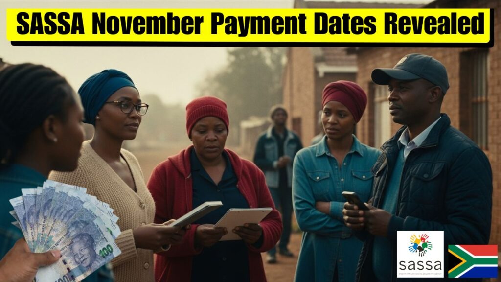SASSA November Payment Dates Revealed