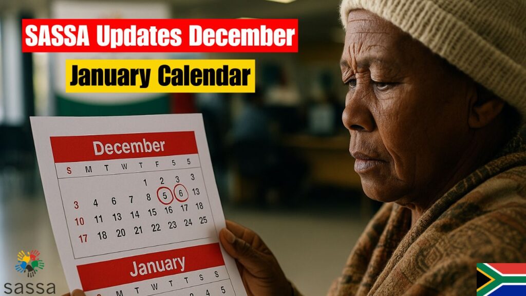 SASSA Updates December January Calendar