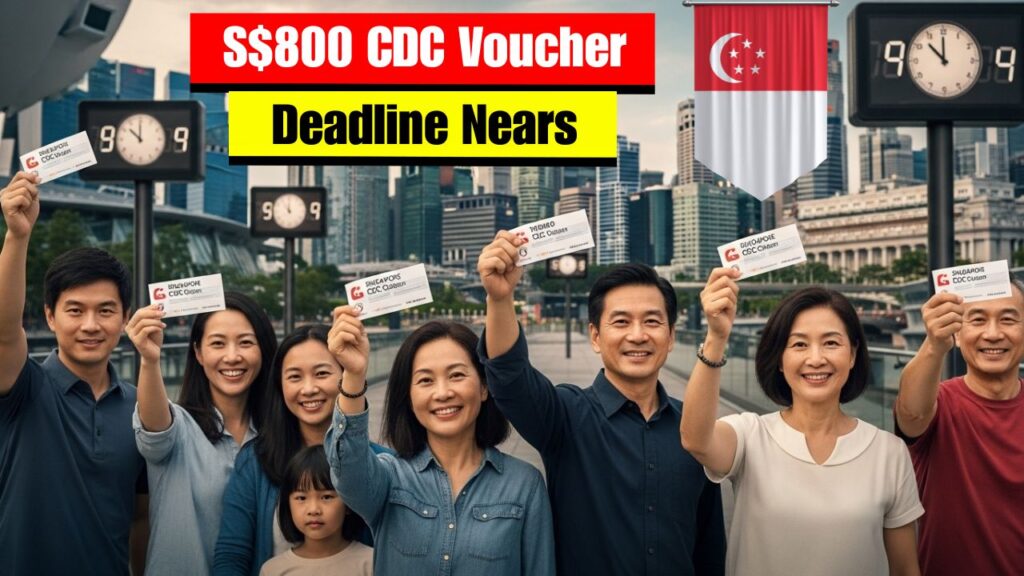 Singapore S$800 CDC Voucher Deadline