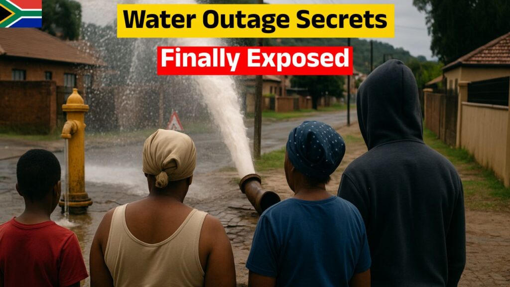 Water Outage Secrets Finally Exposed