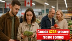 A $236 Grocery Rebate Scheduled for December 2025 — Support Targeted at Eligible Low and Middle Income Households
