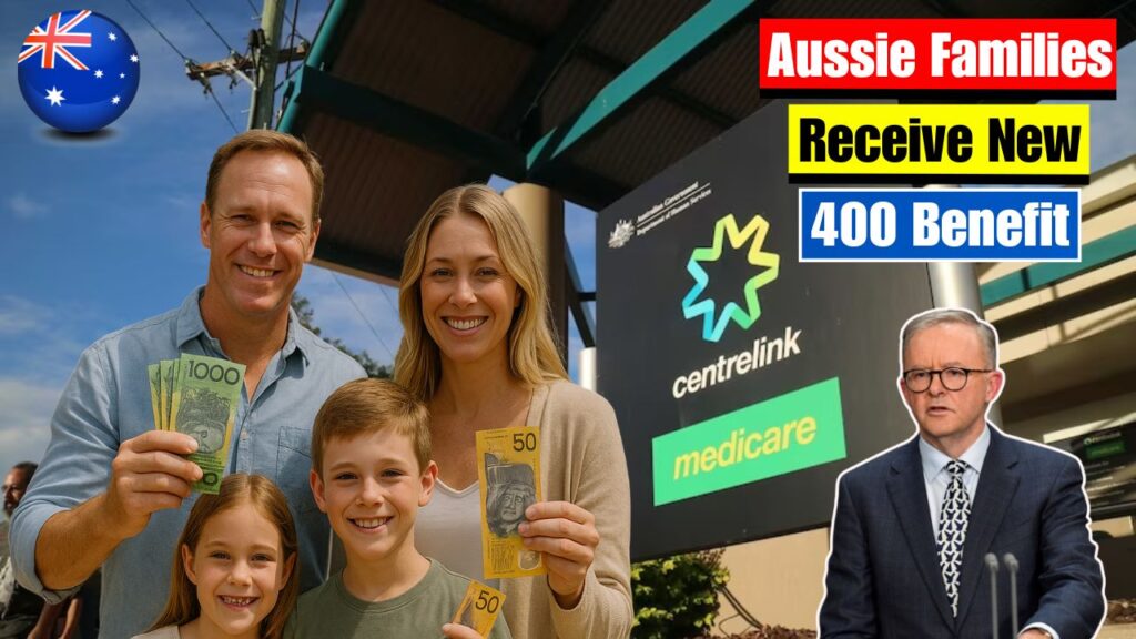 Centrelink Gives 400 To Families December