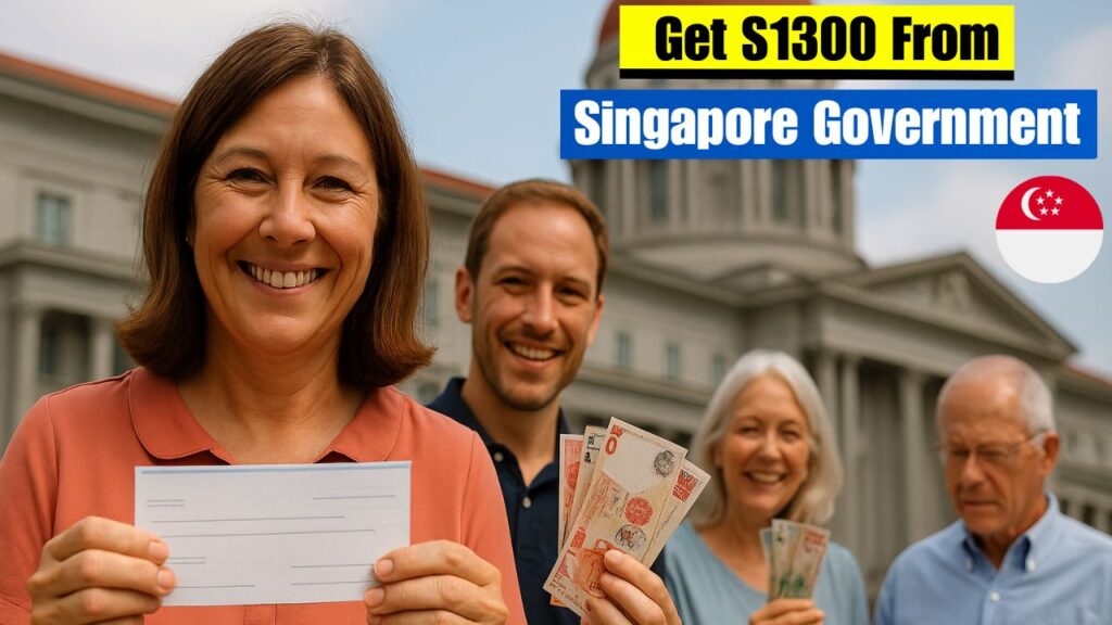Get S1300 From Singapore Government