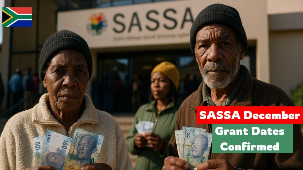 SASSA December Grant Dates Confirmed