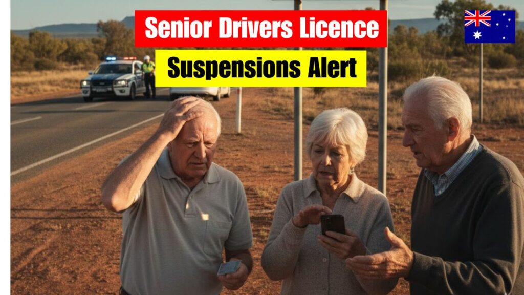 Senior Drivers Licence Suspensions Alert
