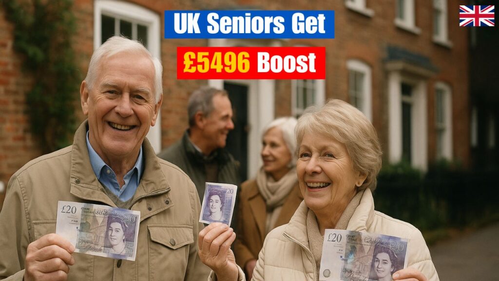 UK Seniors Get £5496 Boost